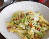 ブロッコリーとひよこ豆のチーズパスタ作り方5写真