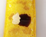 卵とチーズのクルクル巻2（たこ焼き風味）作り方4写真