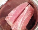 ブライン液で!簡単!しっとり茹で豚作り方1写真