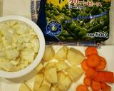 トルコ料理★グリーンピースと牛肉の煮込み作り方1写真