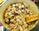 トルコ料理★グリーンピースと牛肉の煮込み作り方4写真