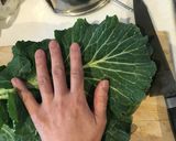 ケールとココナッツのバウムクーヘン作り方1写真