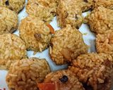 リメイク★時短【カレー味ライスコロッケ】作り方4写真