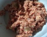 小間切れとぶた肉ミンチでご馳走・ランチ作り方2写真