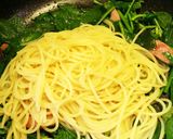 ほうれん草のパスタ♡作り方3写真