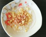 簡単♪お餅にかつお節と揚げ玉のせるだけ♬作り方3写真