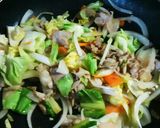 簡単☆ランチに☆そうめんチャンプルー作り方3写真
