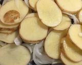 新ジャガと新タマネギの青海苔じゃこ炒め作り方1写真