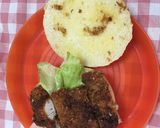 超簡単とんかつバーガー弁当作り方3写真