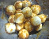 里芋のごま味噌バター作り方3写真