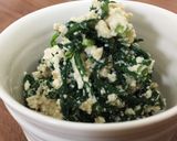 春菊の胡麻入り白和え作り方3写真