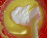 キウィトッピングでチーズケーキ作り方6写真