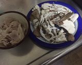 簡単なおかず☆豚と舞茸のカキ油炒め作り方4写真
