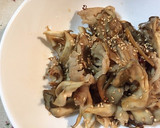 簡単なおかず☆豚と舞茸のカキ油炒め作り方7写真