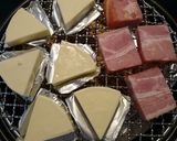 お家でスモーク☆チーズとベーコン作り方2写真