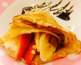 バター香る♪生地の美味しい簡単クレープ♡作り方9写真
