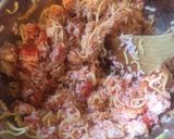 インスタントで、そば飯トマト風味のドリア作り方2写真