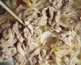 簡単豚バラの生姜焼きおろしのせ作り方3写真