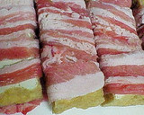 冷めても美味しい厚揚げの豚肉巻き☆作り方1写真