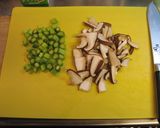 椎茸とアスパラとベーコンのクリームパスタ作り方1写真