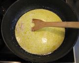 椎茸とアスパラとベーコンのクリームパスタ作り方3写真