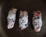 磯の香り♪肉巻きわかめ作り方2写真