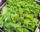 ご飯が進む~菜の花といかのマヨ炒め作り方1写真