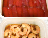 ぱぱっと！マグロとエビの漬け丼作り方1写真
