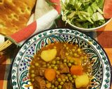 トルコ料理★グリーンピースと牛肉の煮込み作り方9写真