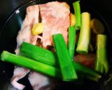 圧力鍋で★豚軟骨と大根の煮物作り方1写真