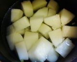 圧力鍋で★豚軟骨と大根の煮物作り方2写真