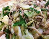 キャベツのガリバタ醤油炒め♪作り方8写真