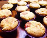 イチゴとホワイトチョコのカップケーキ作り方6写真