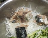 鯖の水煮で大根サラダ作り方4写真