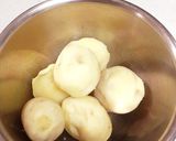 お弁当に☆ポテトサラダの海苔巻き作り方3写真