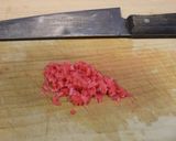 お花の上からひょっこりくまさん弁当作り方1写真
