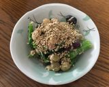 菜の花とお豆の和え物作り方8写真