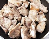 豚バラ軟骨の炊飯器煮込み作り方1写真