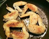 蒸し鶏手羽先のパリッと揚げ焼き*圧力鍋作り方6写真