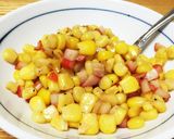 おつまみにパパッと1品☆コーンバター作り方9写真