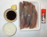 魚アジの簡単竜田揚げ♪アレンジ唐辛子風味作り方1写真