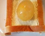 レンジで☆チーズ&塩胡椒の目玉食パン♪作り方4写真