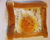 レンジで☆チーズ&塩胡椒の目玉食パン♪作り方6写真