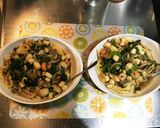 油を使わない簡単和風シーフードパスタ作り方4写真