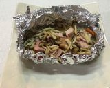 ☆厚切りベーコンとキノコのホイル焼き☆作り方5写真