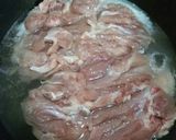 鶏もも肉の照り照り酒煮作り方3写真