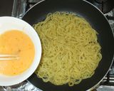 簡単かた焼きそば焼きそば麵もやし豚肉人参作り方9写真