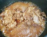 鶏もも肉の照り照り酒煮作り方5写真