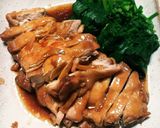 鶏もも肉の照り照り酒煮作り方9写真
