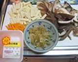原木椎茸と高野豆腐のとろみ餡（搾菜入）作り方2写真